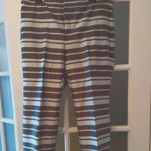 NWT Banana Republic Olive and cool mint dress capri